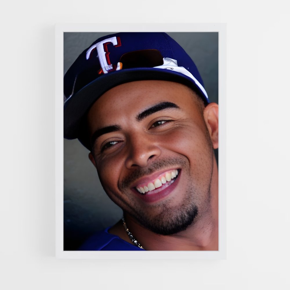 Poster Nelson cruz – affiche Baseball (vue 3)